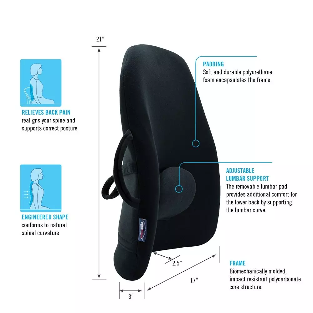 Obusforme Lowback Support Cushion - Image 5